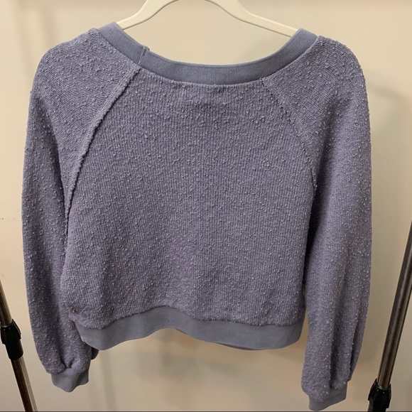 3/$20 West Coast by T&S Blue Crewneck Sweater - Picture 3 of 4